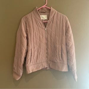 lucky brand pink bomber jacket